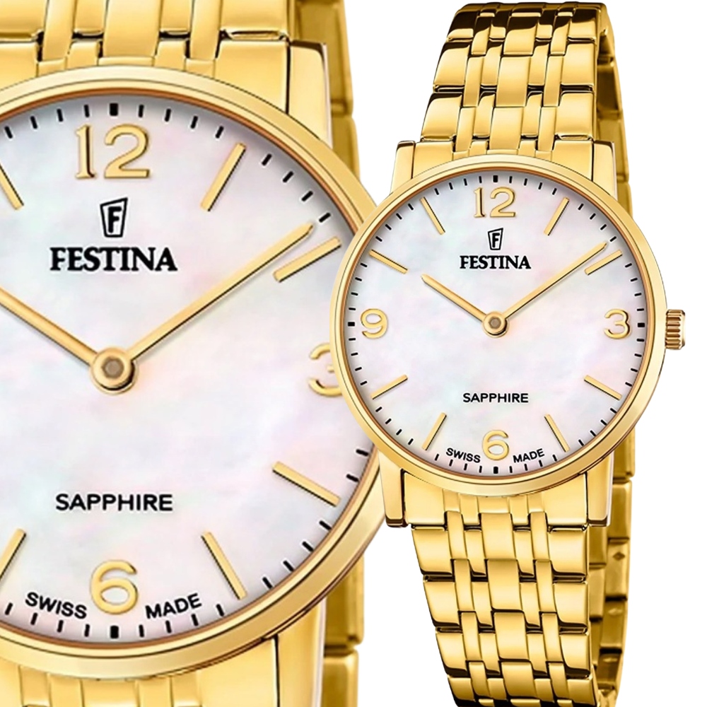 Nové Originální Hodinky Festina 20048/2 Swiss Made