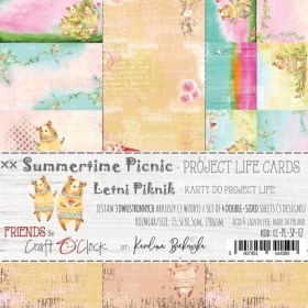 Summertime Picnic zestaw kart do Project Life