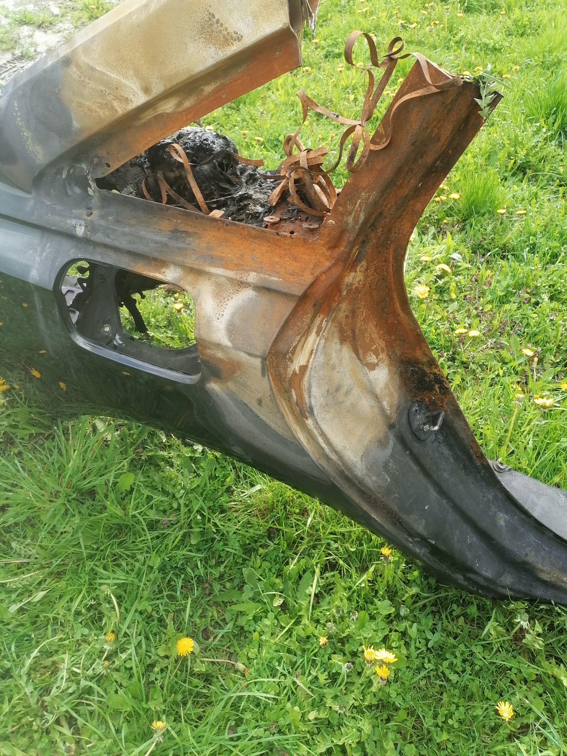 quarter right rear part Audi a6 c8 sedan