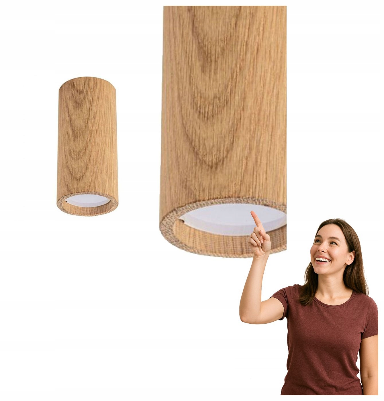 Spotové nástěnné svítidlo Oak 3100103 Zuma Line