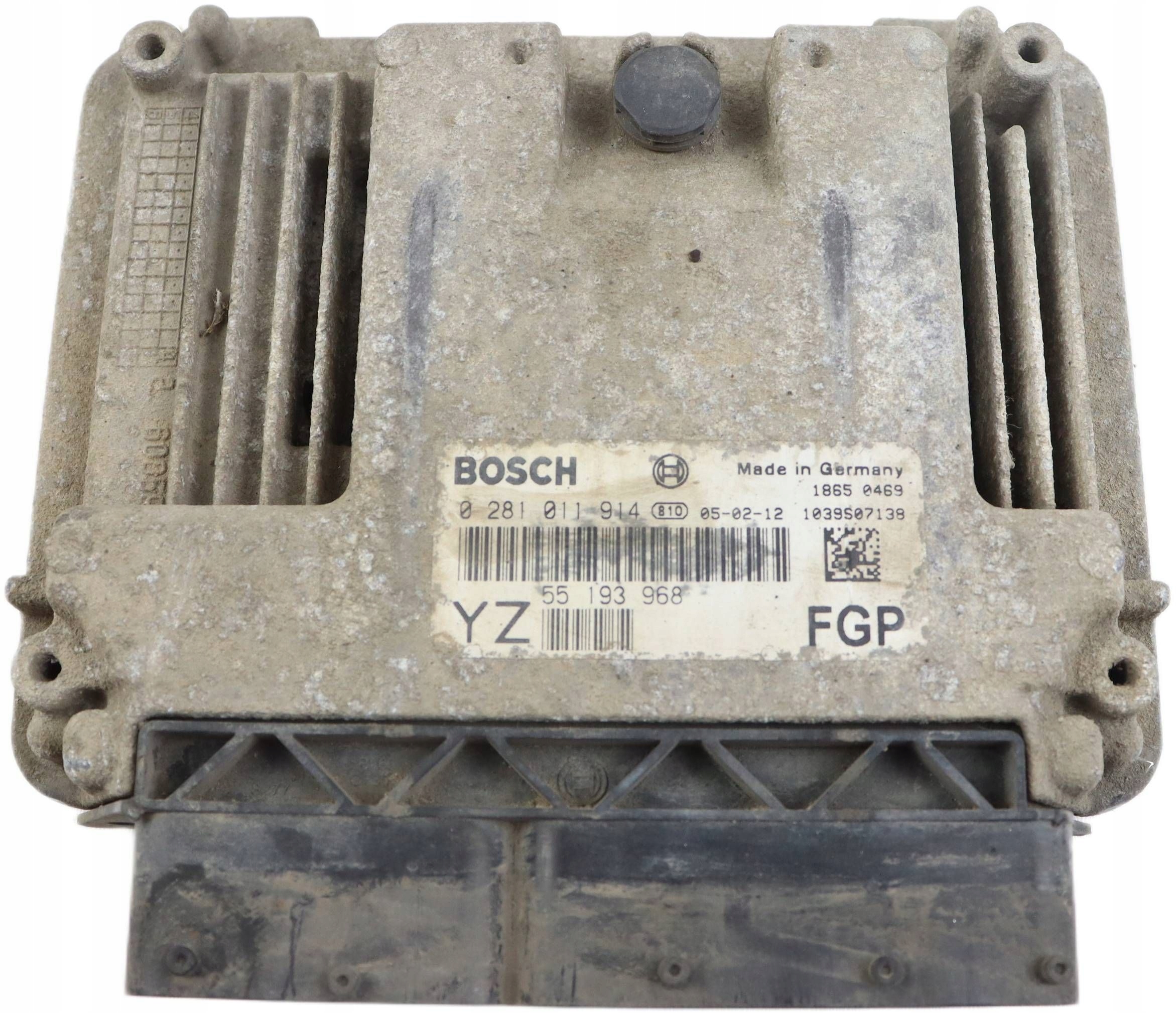 OPEL VECTRA C computer Centralina Motore 1.9 CDTI 55193968 0281011914