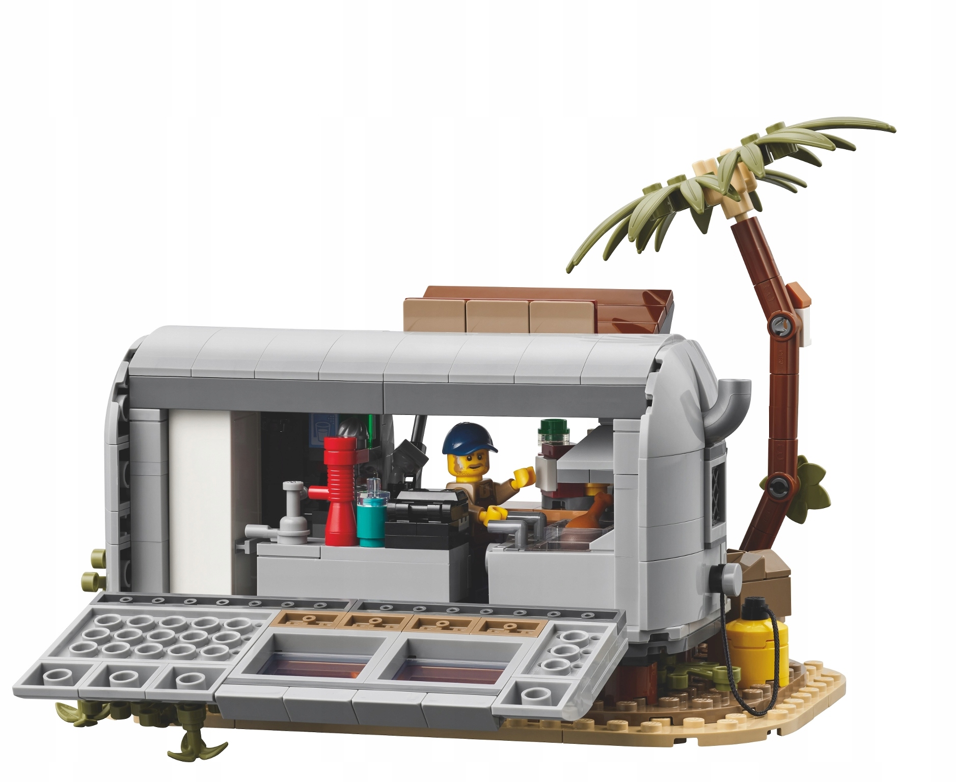 Klocki LEGO Ideas 910030 Budka z przekąskami BrickLink Designer Program Marka LEGO
