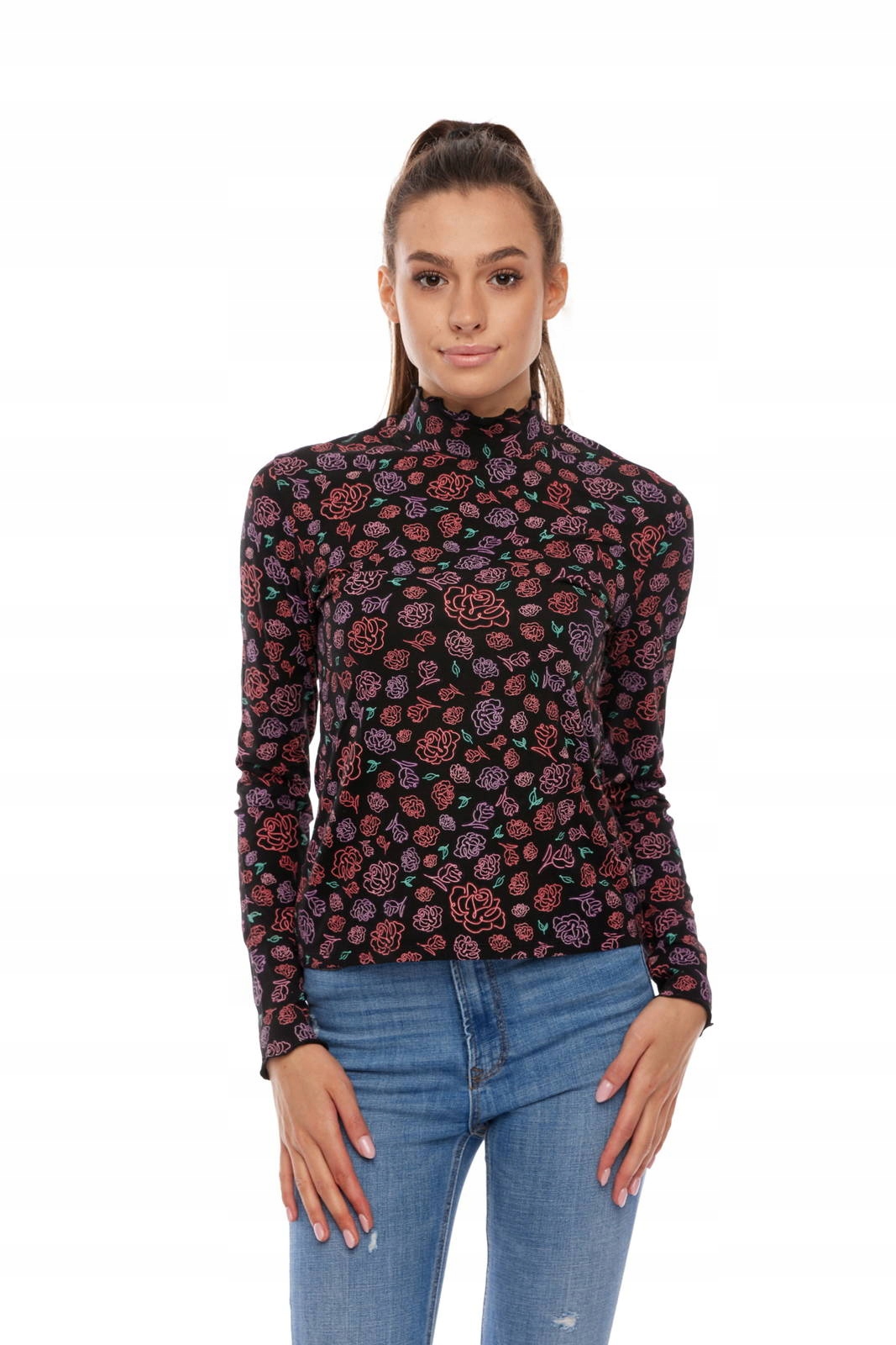 

Wrangler Long Sleeve High Nec W7R6FTP29 L