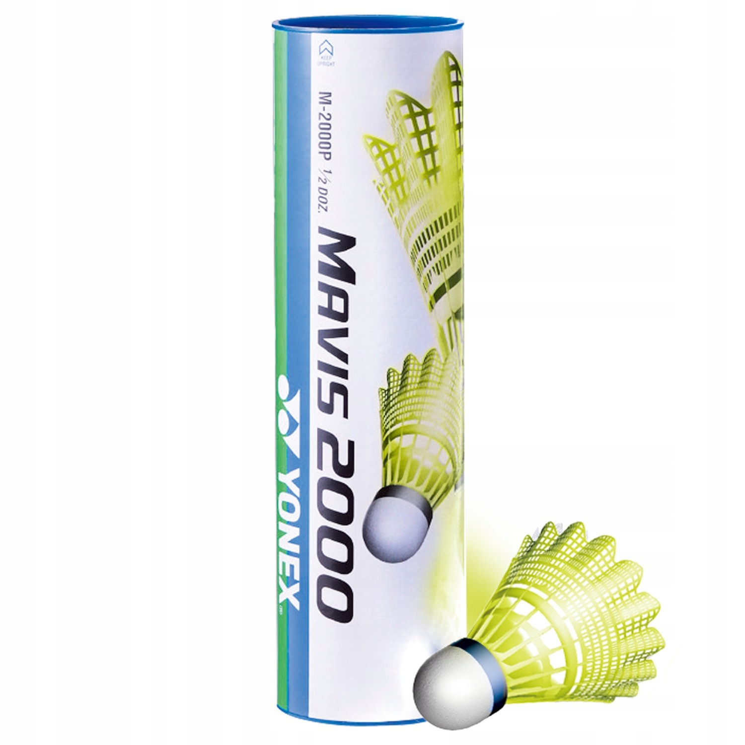 Lotki do badmintona Yonex Mavis 2000 średnie 6szt