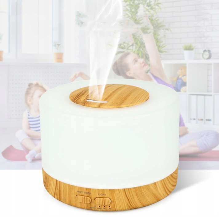 Difuzér Vůně Ultrazvukový Zvlhčovač Vzduchu 500 ml Pilot