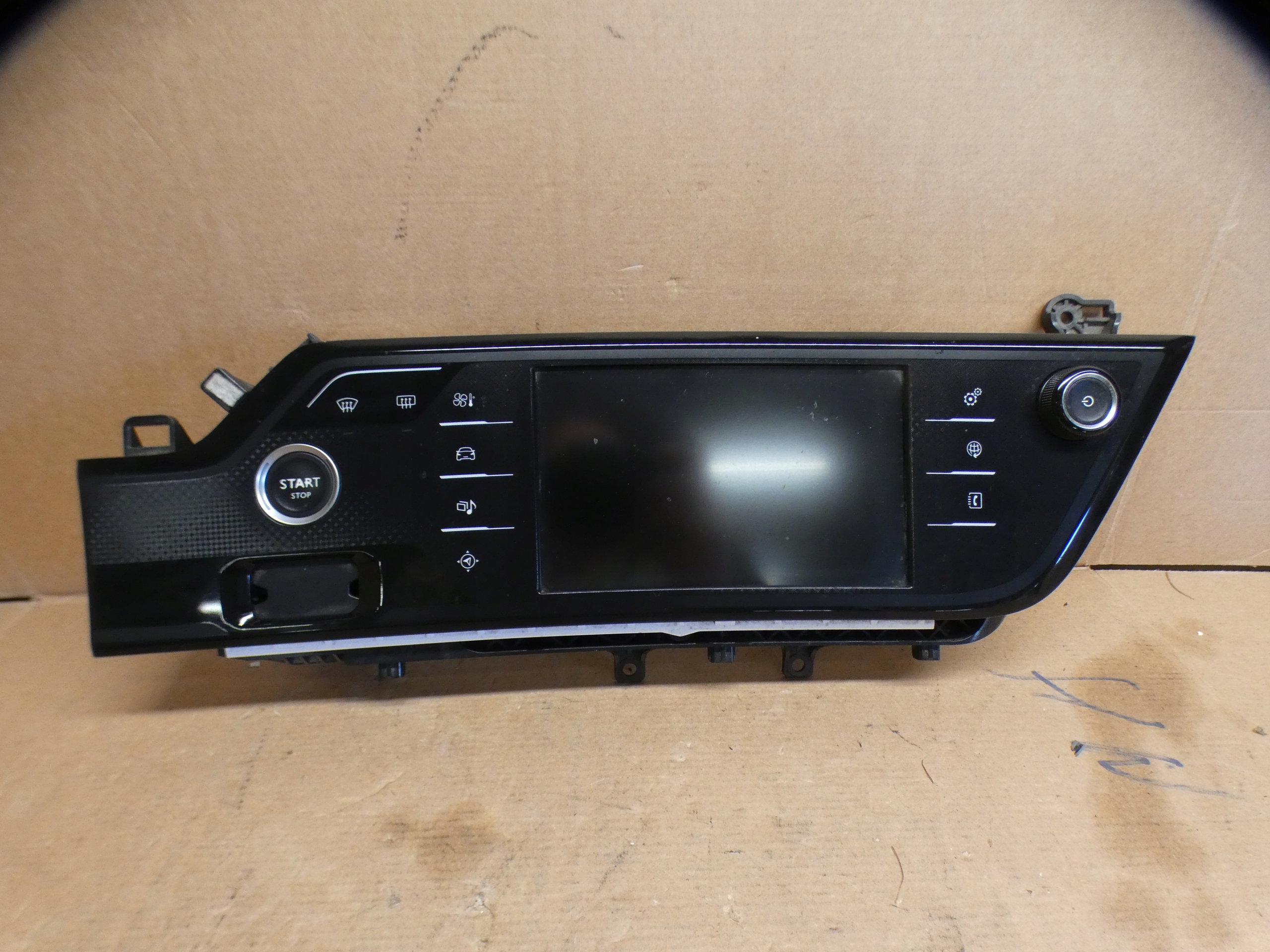 frame display RADIA navigation devices 9812720580 CITROEN C4 II PICASSO EUROPA