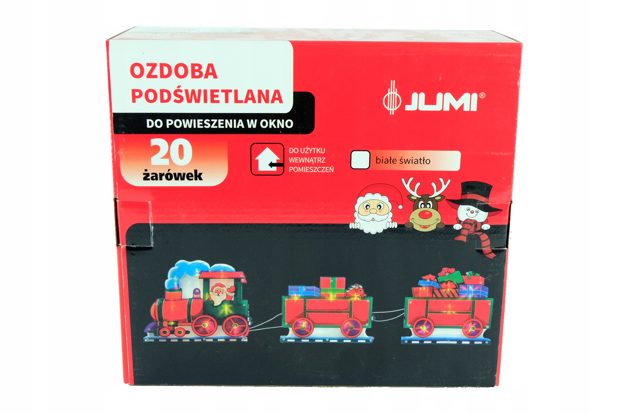 

Dekoracja Świąteczna Led Dwustronna Lokomotywa