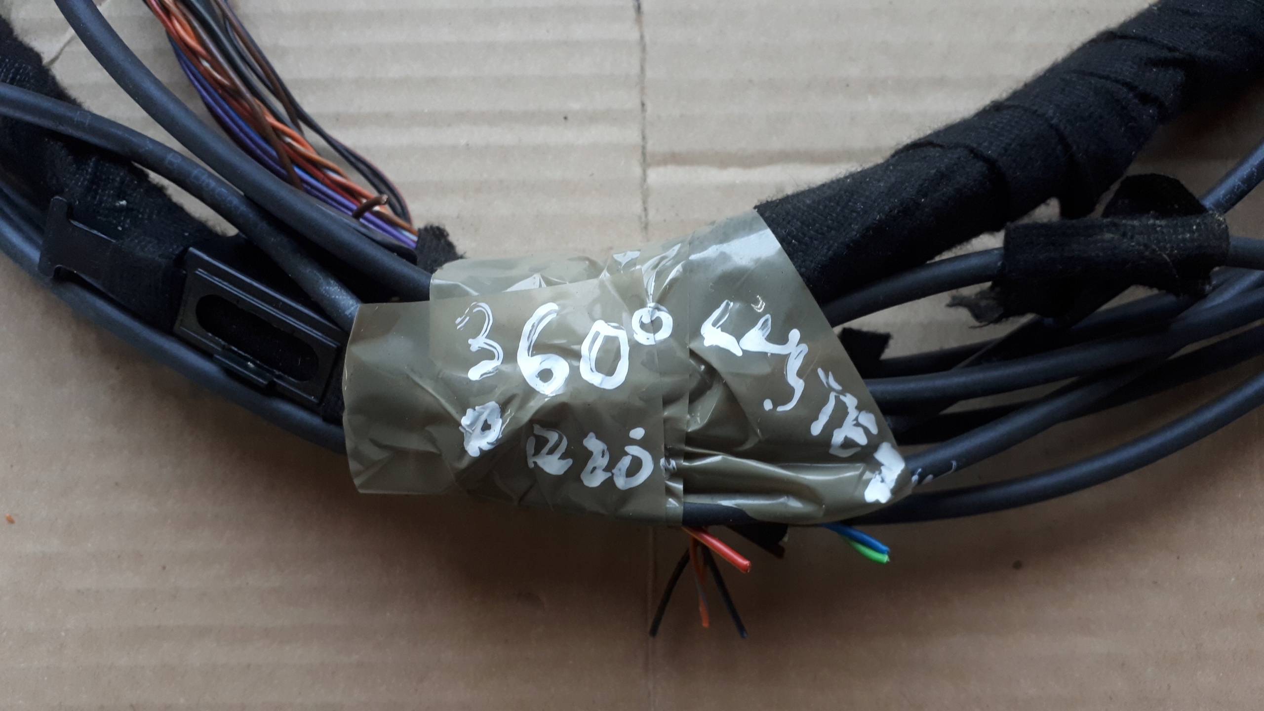 S6 C7 4G A6 wiring KAMERY 360 STOPNI front A6 S7