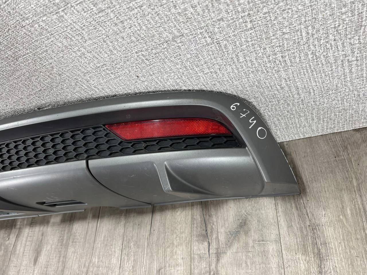 AUDI A1 S-LINE LIFT 2014-2018 spoiler diffusore Paraurti posteriore 8XA807421