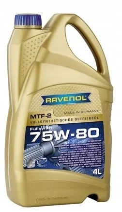 Ravenol MTF-2 Bmw Fiat Ford Gm 75W80 4L