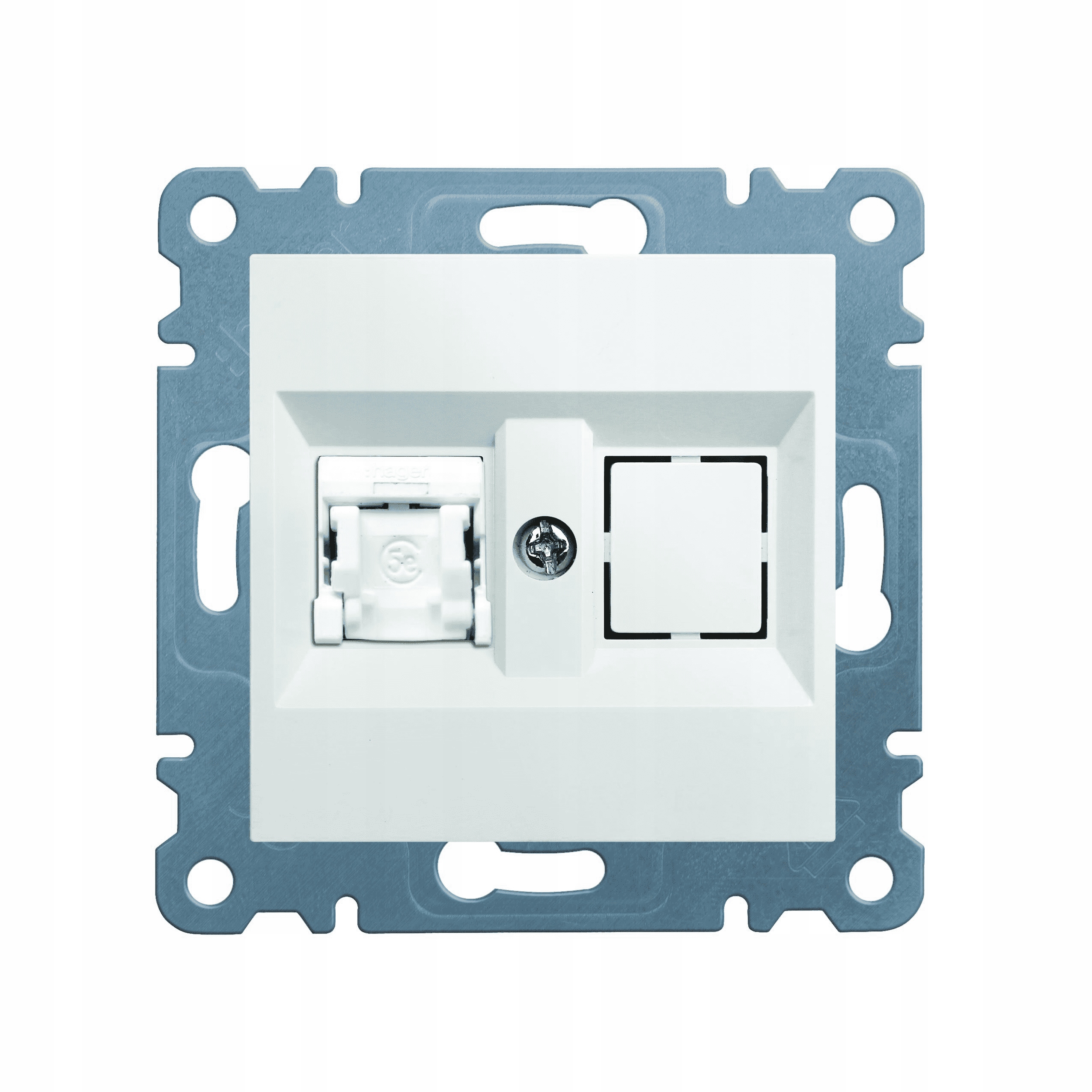 

lumina 2 Gniazdo 1xRJ45 kat.6 Utp, biały