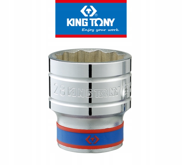 

Nasadka Krótka 1/2" 27mm x 42mm 12-kąt Kt