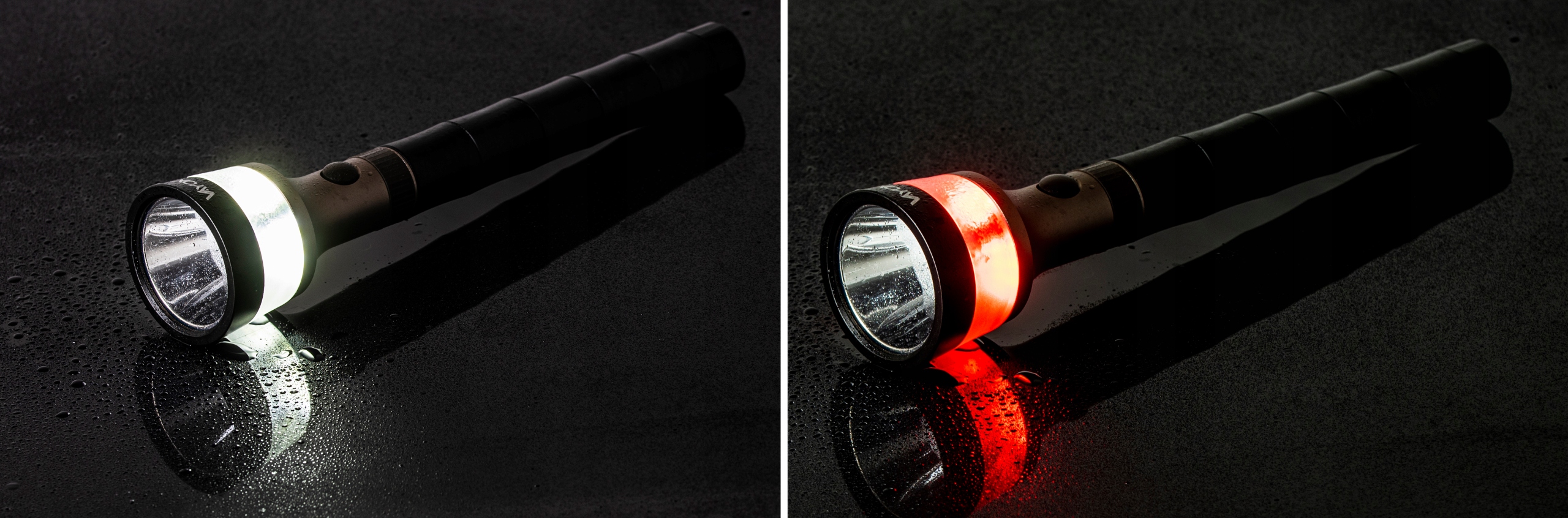 LATARKA TAKTYCZNA SZPERACZ PAŁKA LED USB C VAYOX Zasilanie akumulatorowe