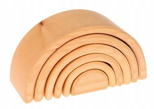 Grimm's - Tęcza 6-elementowa 12m+ Naturalna Liczba elementów 6 szt.