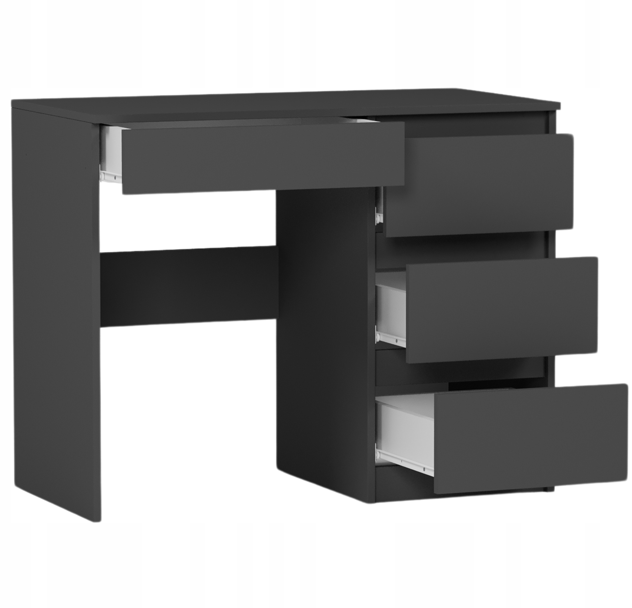 Meble Biurko komputerowe stolik 90cm N-34 ANTRACYT