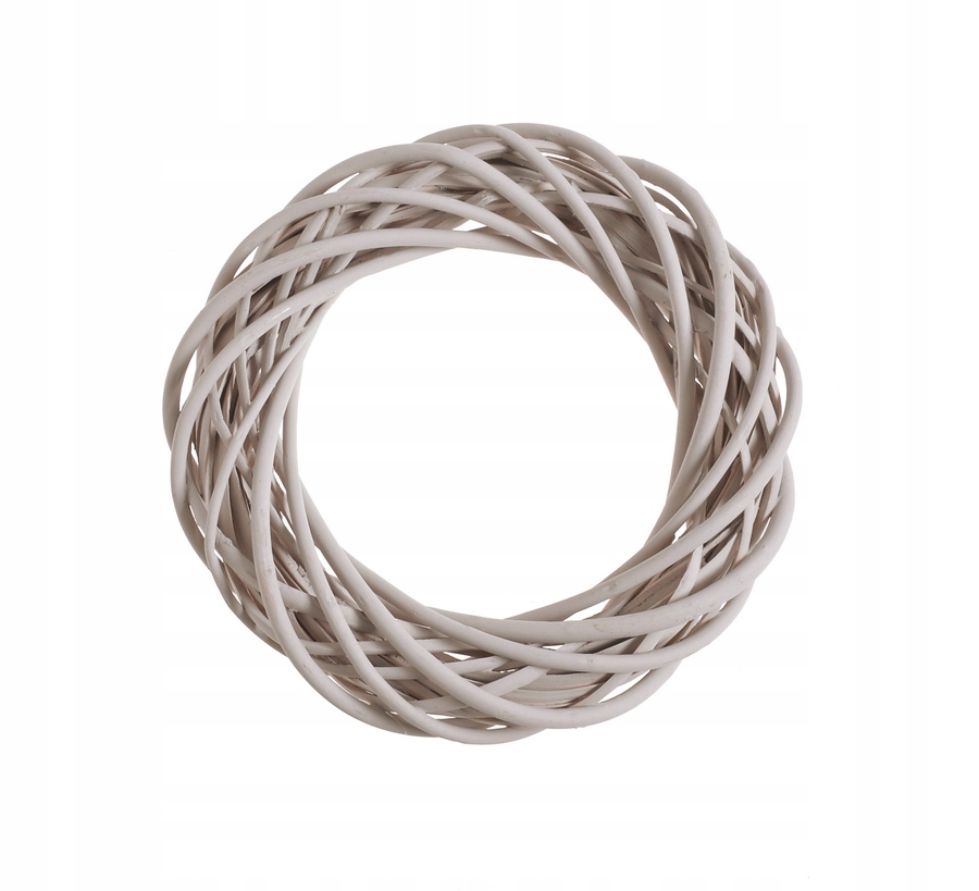 Wianek wiklinowy beżowy 20cm   129CAN12545-7BE — 3