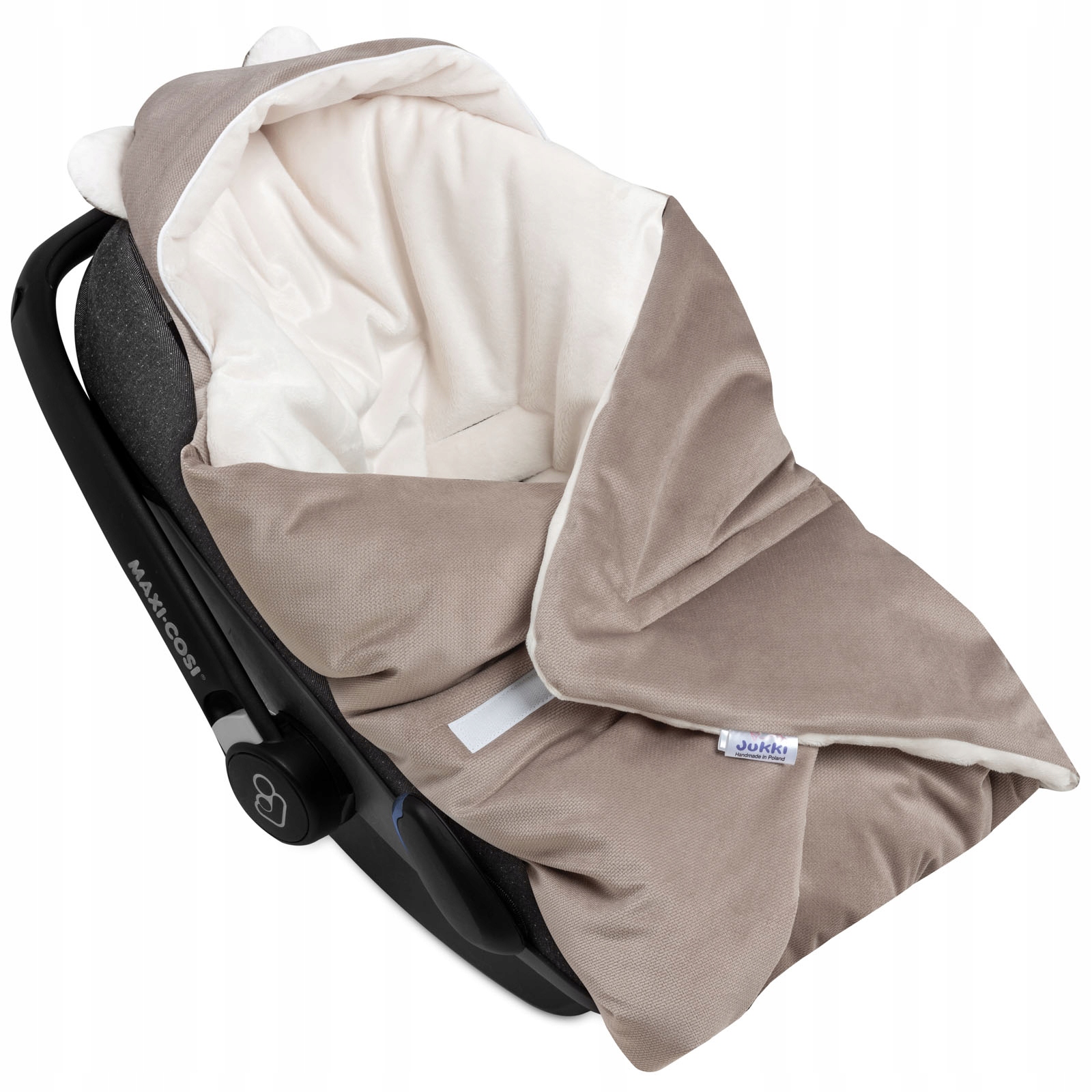 KOCYK DO FOTELIKA NOSIDEŁKA VELVET PLUSZ CIEPŁY