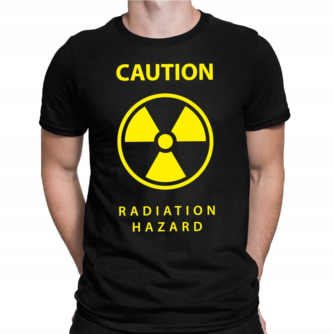 

Koszulka Radioaktywny Caution Radiation Hazard