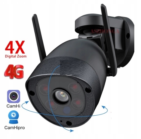 КАМЕРА ВРАЩЕНИЯ ДИАМЕТР 5MPX IP 4X ZOOM SIM-КАРТЫ GSM