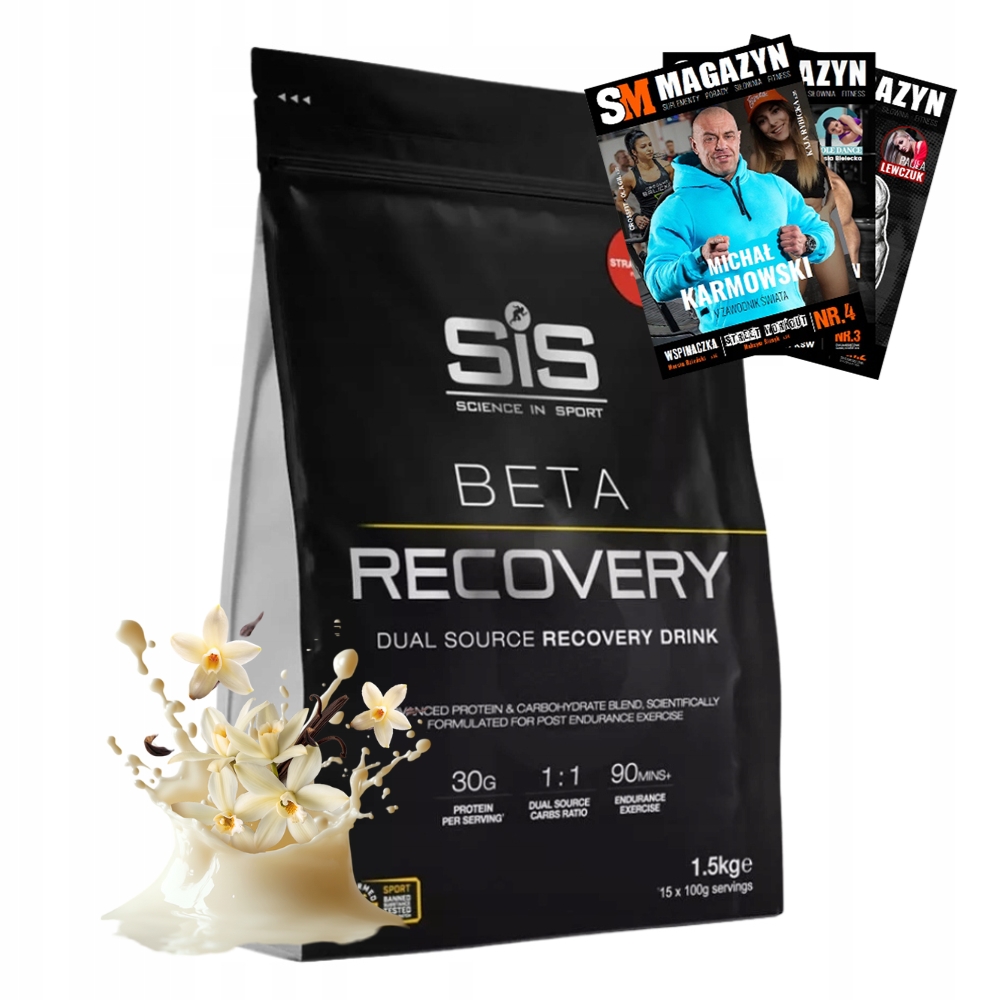 Sis Beta Fuel Recovery Powder 1500 g Energie, Povzbuzení, Regenerace