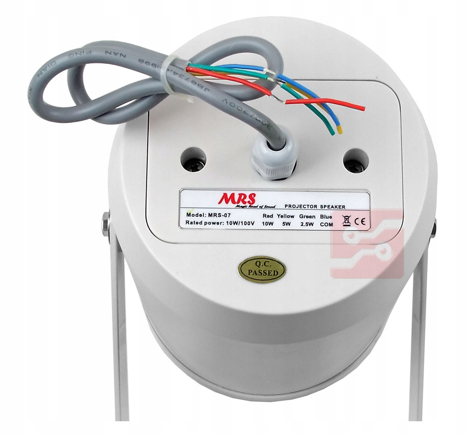Głośnik projekcyjny PA radiowęzłowy MRS-07 10W Model MRS-07