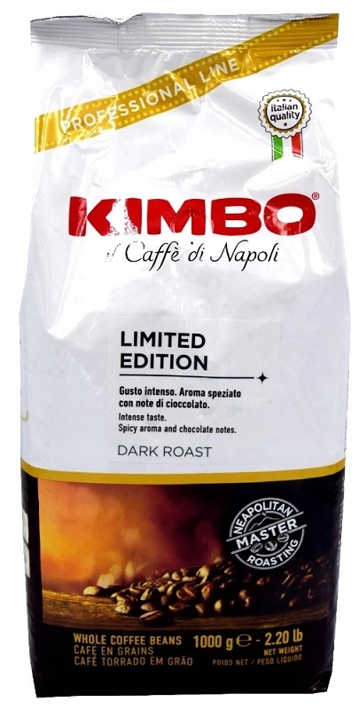 Kimbo Limited Edition Prestige 1kg Kawa Ziarnista Arabica , Robusta