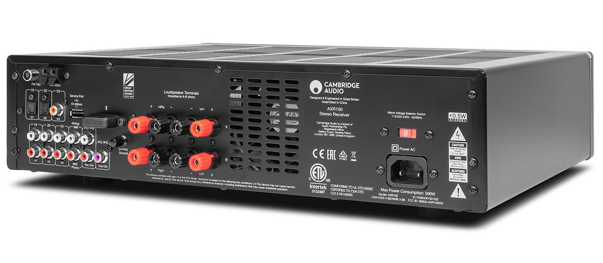 Cambridge Audio AXR100 Amplituner Stereo+ Streamer Model AXR100