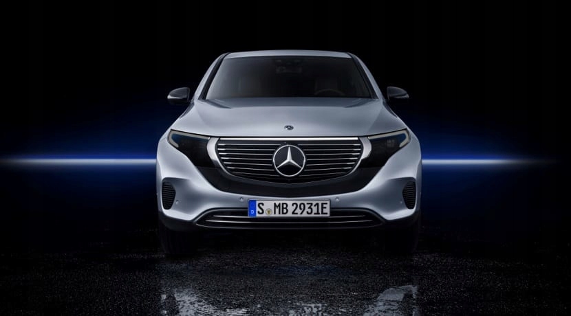 Fólie Ppf Premium pro světlomety Mercedes Eqc, mírně zatemňující