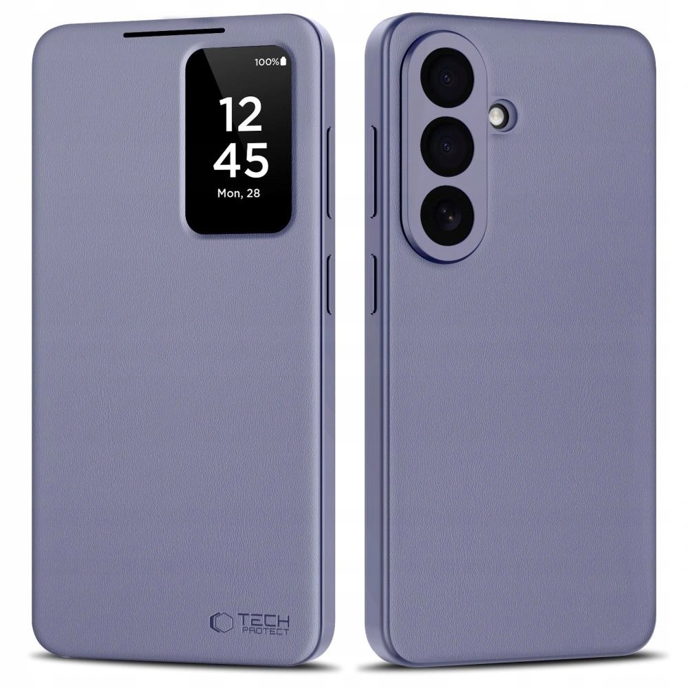 Etui Tech-Protect Smart Wallet na Samsung Galaxy A57 5G fioletowe