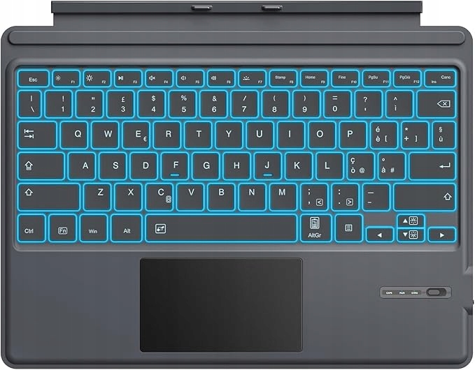 Bluetooth klávesnice MoKo It pro Surface Pro 7+/7/6/5/4/3 s touchpadem