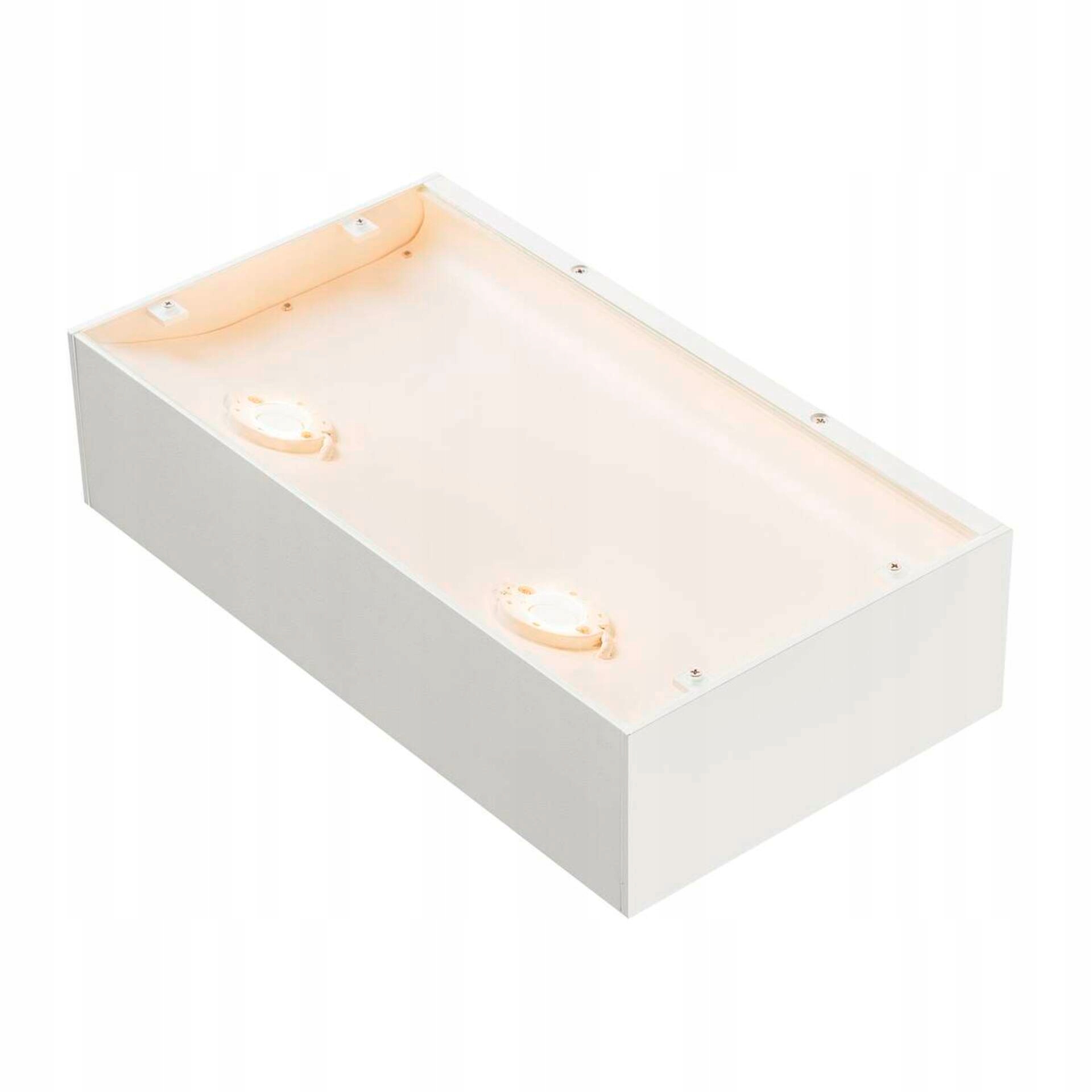 Nástenné svietidlo Slv Shell 30 Led 54W 5600lm 3000K biele stmievateľné