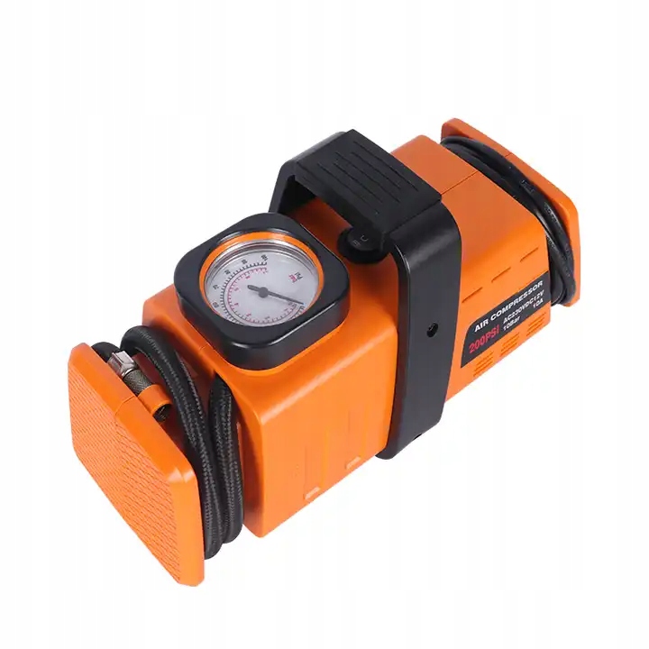 KOMPRESOR SAMOCHODOWY SPRĘŻARKA POMPKA 12V + 220V Kod producenta MAT102-7-12