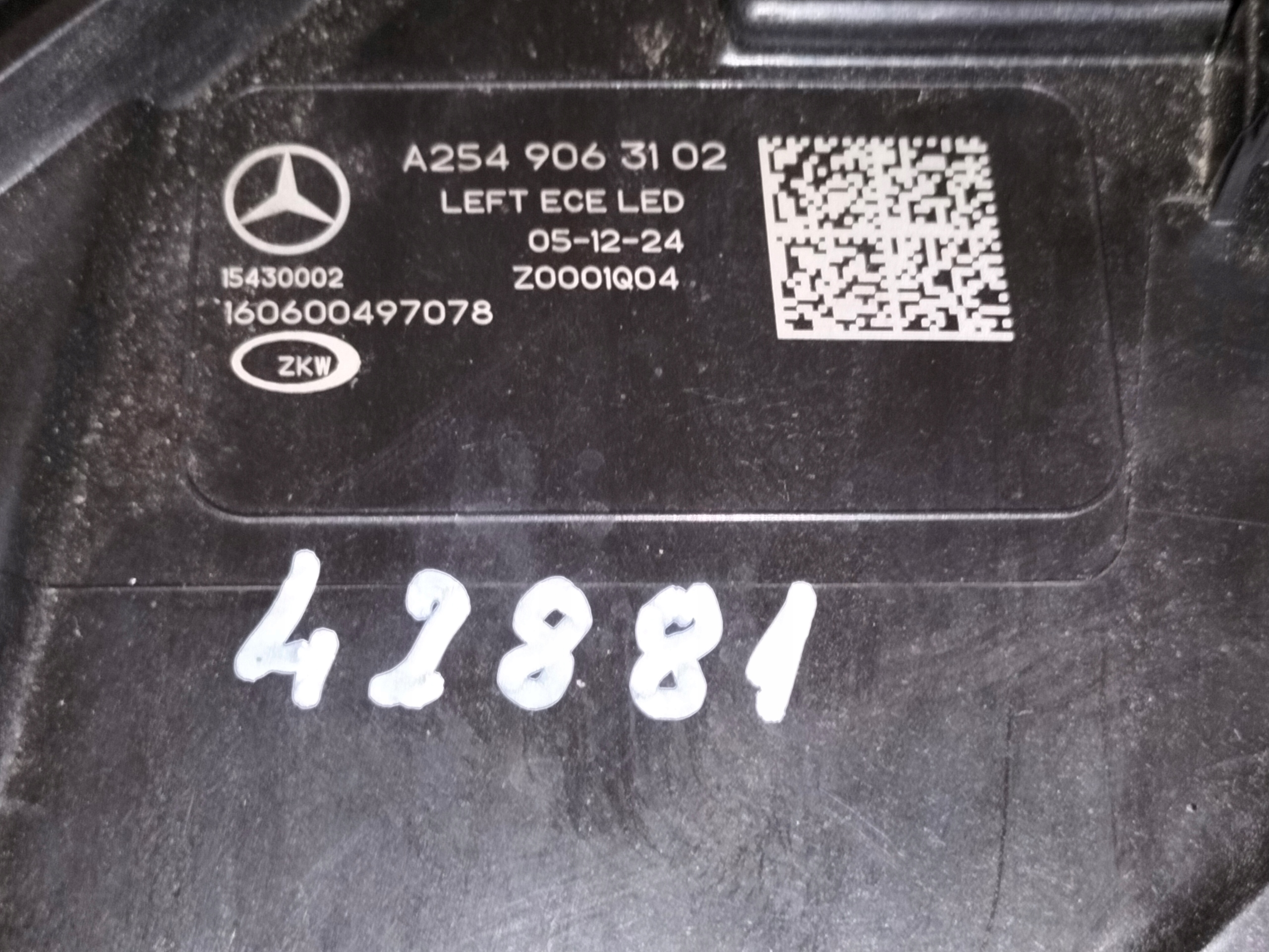 light front reflektor left MERCEDES GLC C254 X254 22- FULL LED DIGITAL
