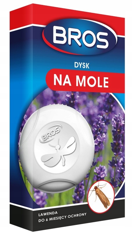 

Dysk Na Mole Odzieżowe Zapach Lawendy Bros