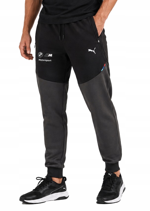 3454 Pánské Puma Bavlněné Kalhoty S Kapsami Na Zip Bmw Motorsport 2XL