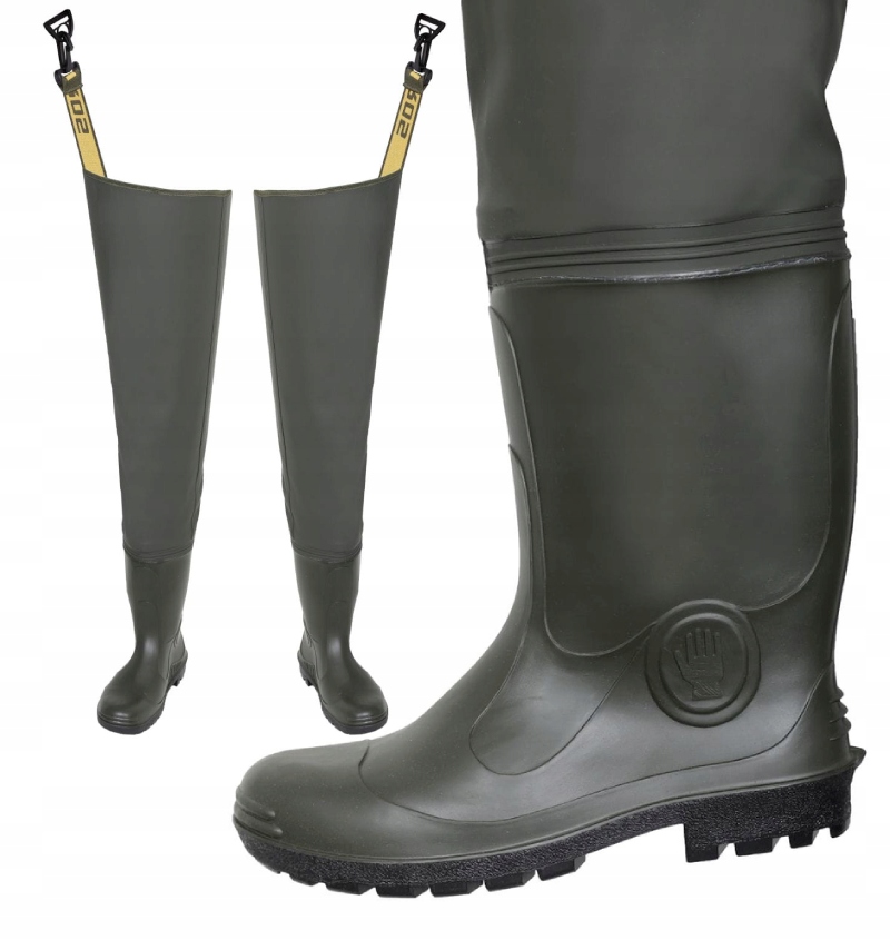 Wodery Do Pachwin Wędkarskie Rybackie Pros WR02 Oliwka 48