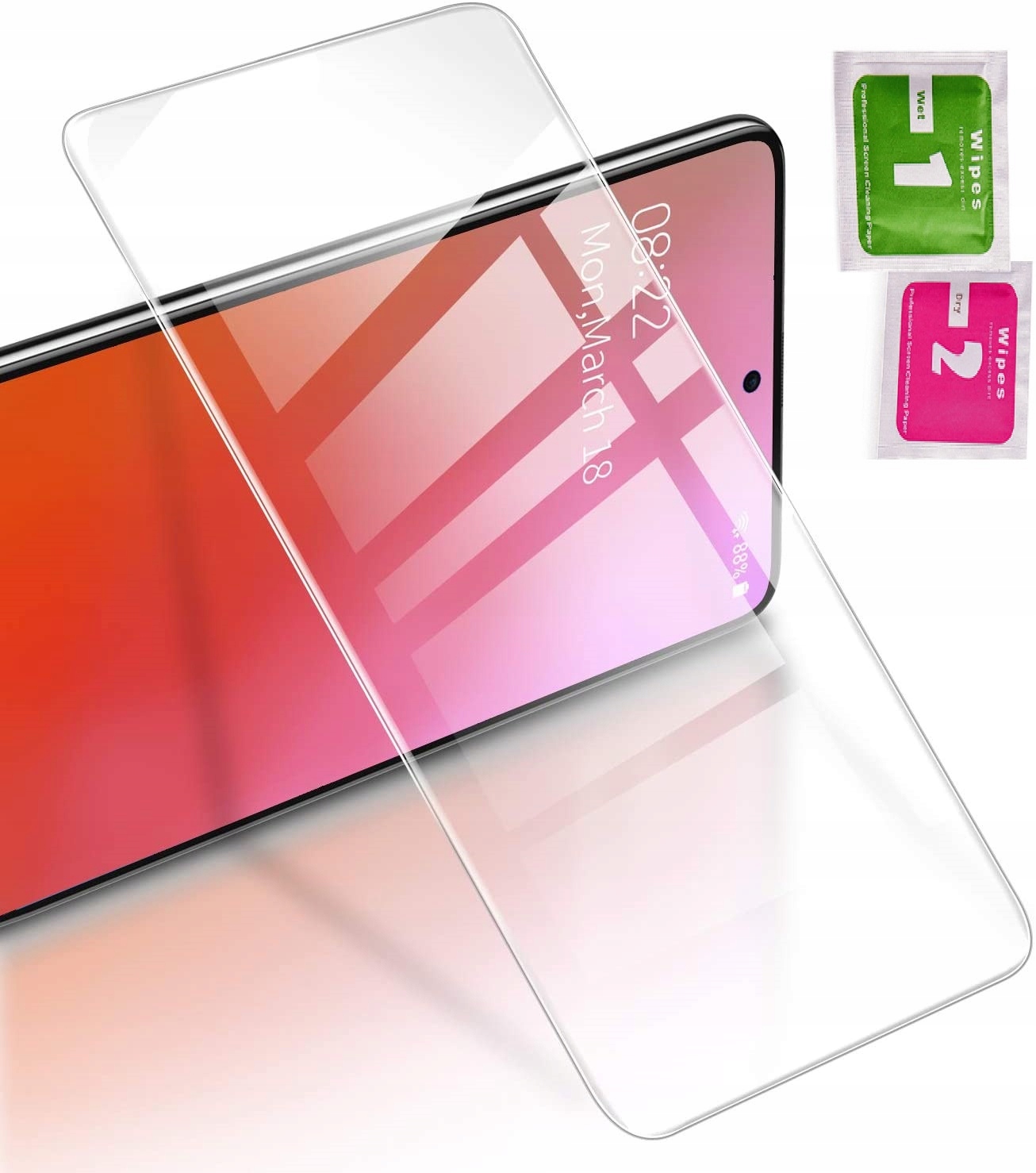 Etui Lux Plating Ring do Xiaomi Redmi Note 12 4G + SZKŁO Typ plecki