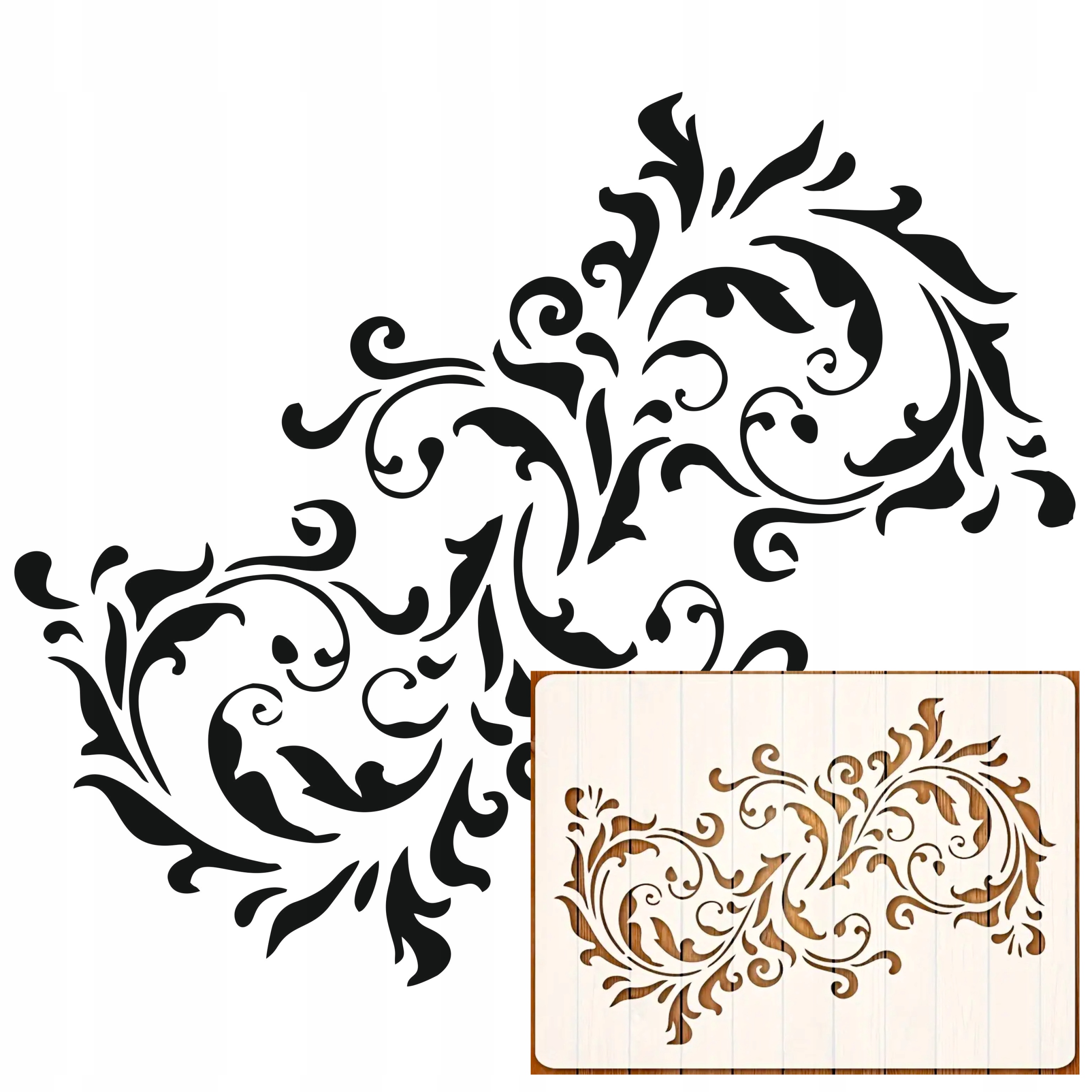 Malířská šablona, šablona pro malování //ornament//