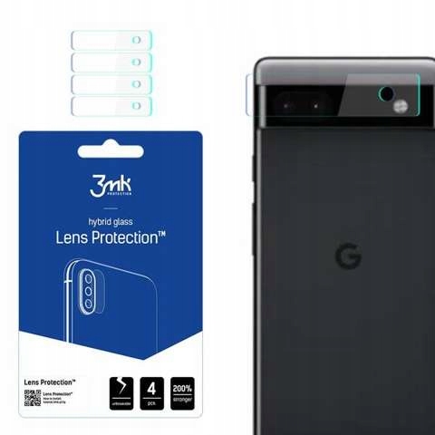 

4-PACK Szkło Na Aparat 3MK Do Google Pixel 6A