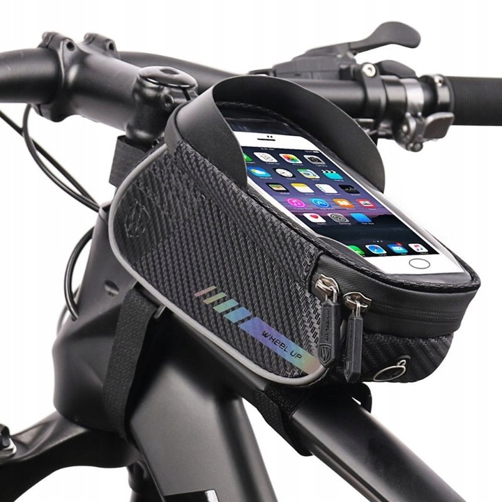 

Sakwa rowerowa na ramę Wheel Up z etui na telefon
