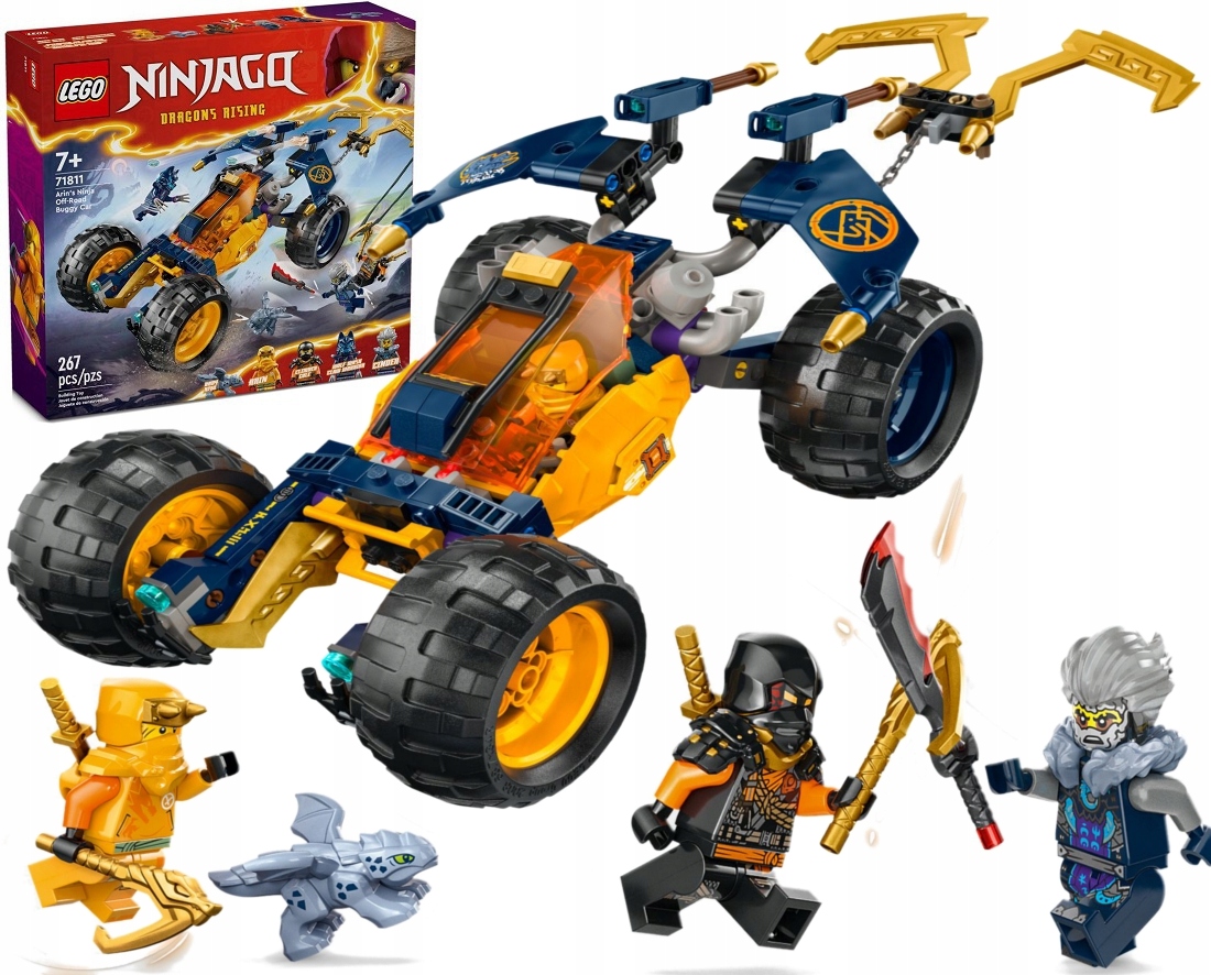 stavebnice Lego Ninjago Terénní Vozítko Ninja Arina 71811