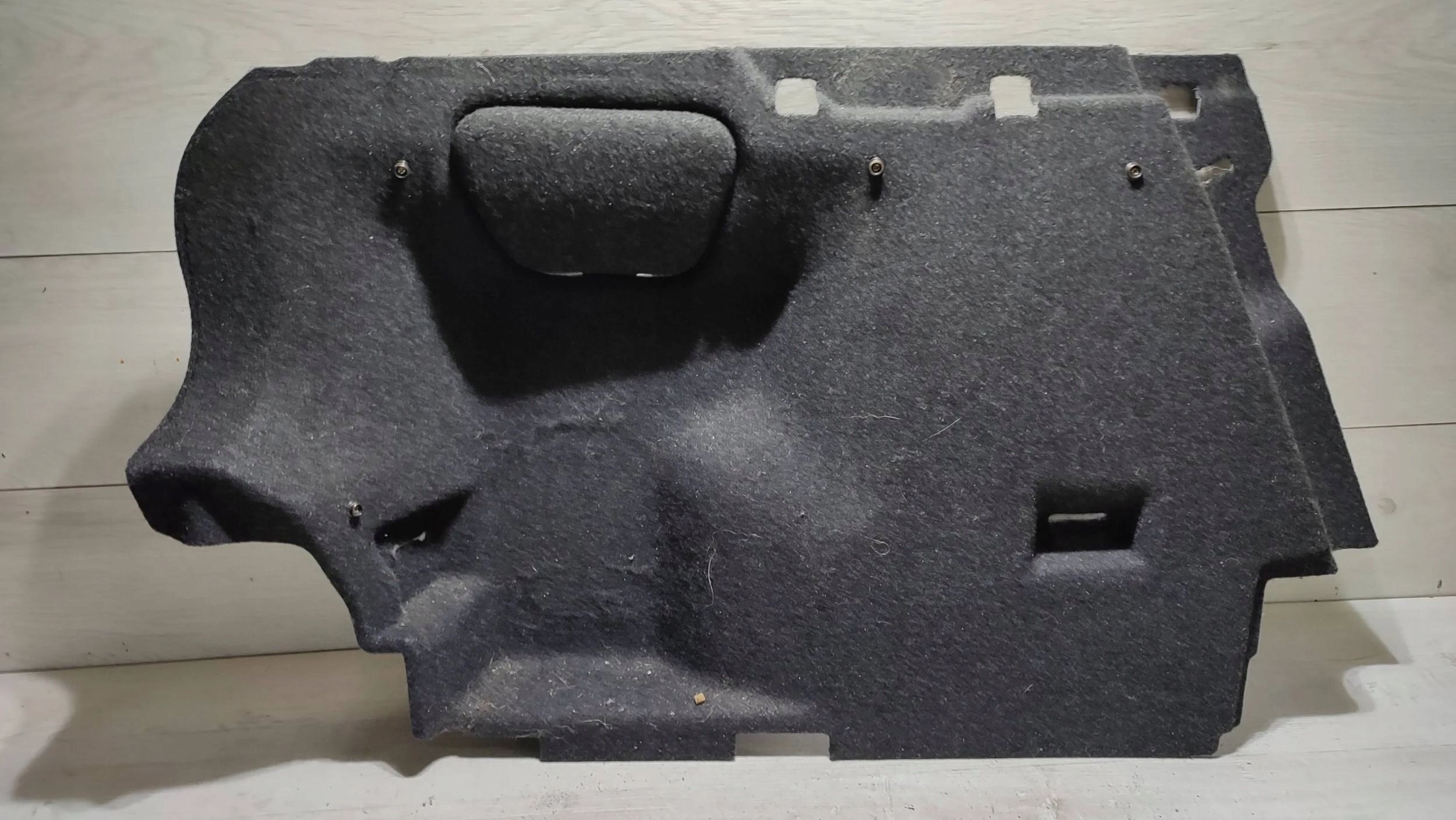 Volvo V40 2018 left side boot upholstery