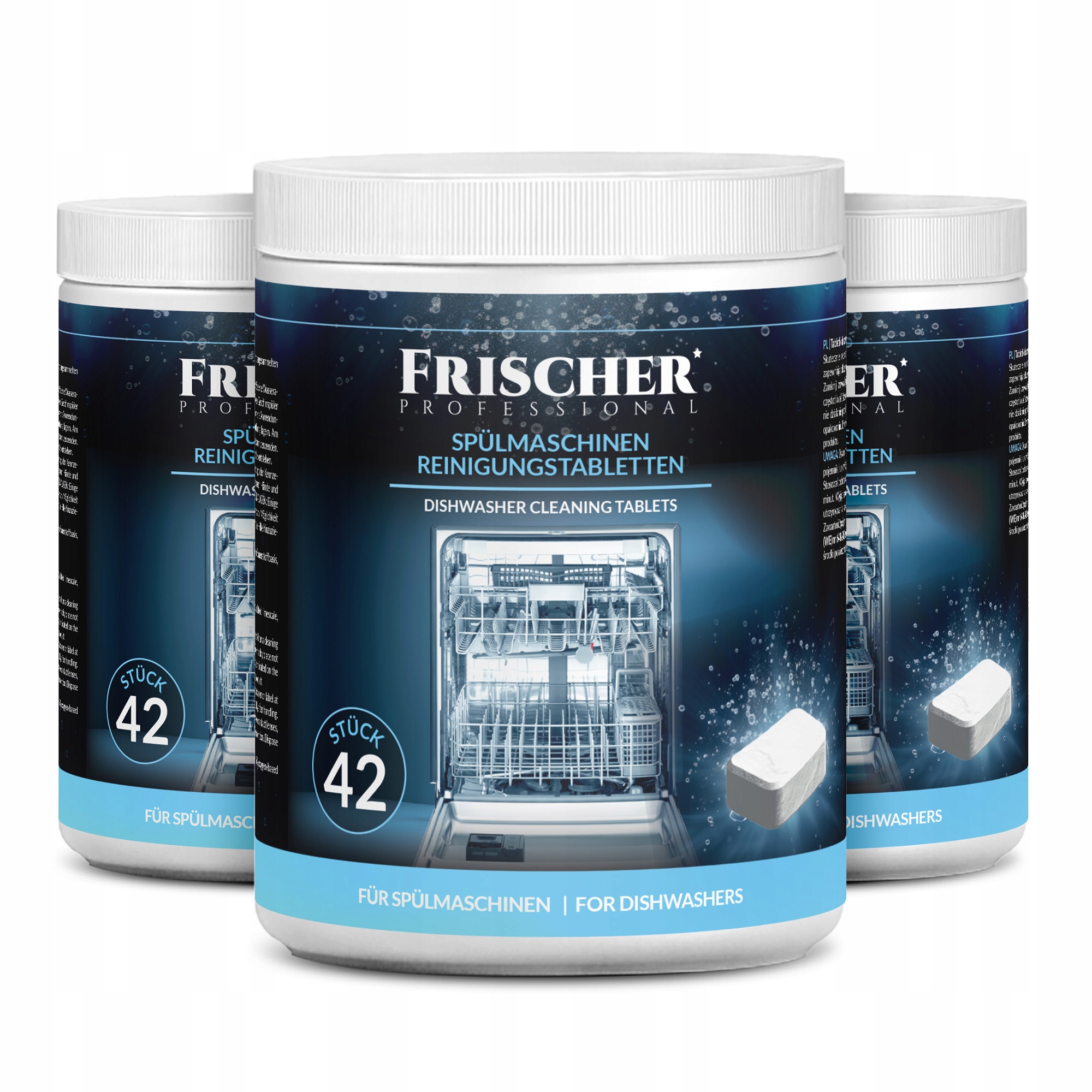 Levně Tabletky Na Čištění Myčky Čistič Kapslí Odstraňují Vodní Kámen A Nečistoty 42ks