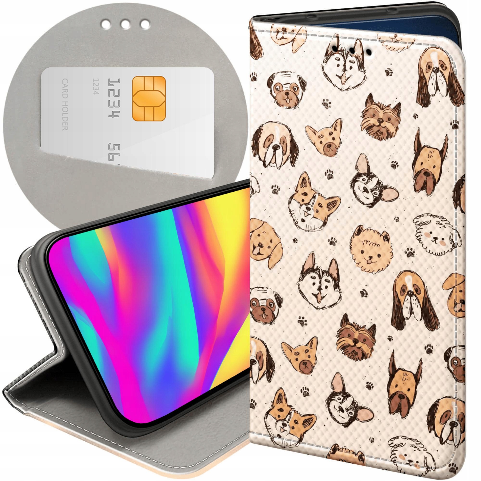 Etui Do Samsung A52 A52 5G A52S A52S 5G Psy Pieski Psiaki Case