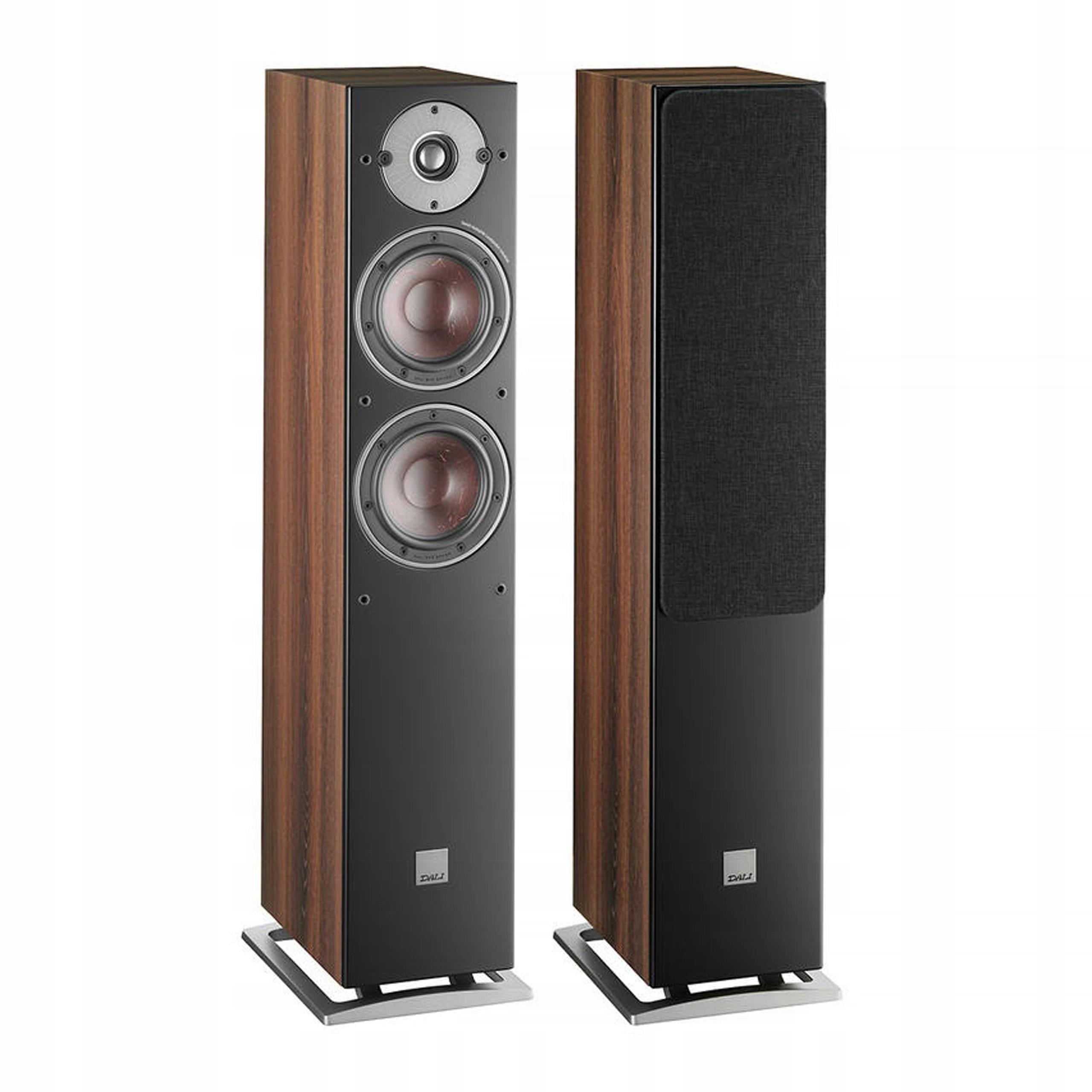 Kolumny Podłogowe Głośniki Stereo Do Kina Dali Oberon 5 Ciemny Orzech Para