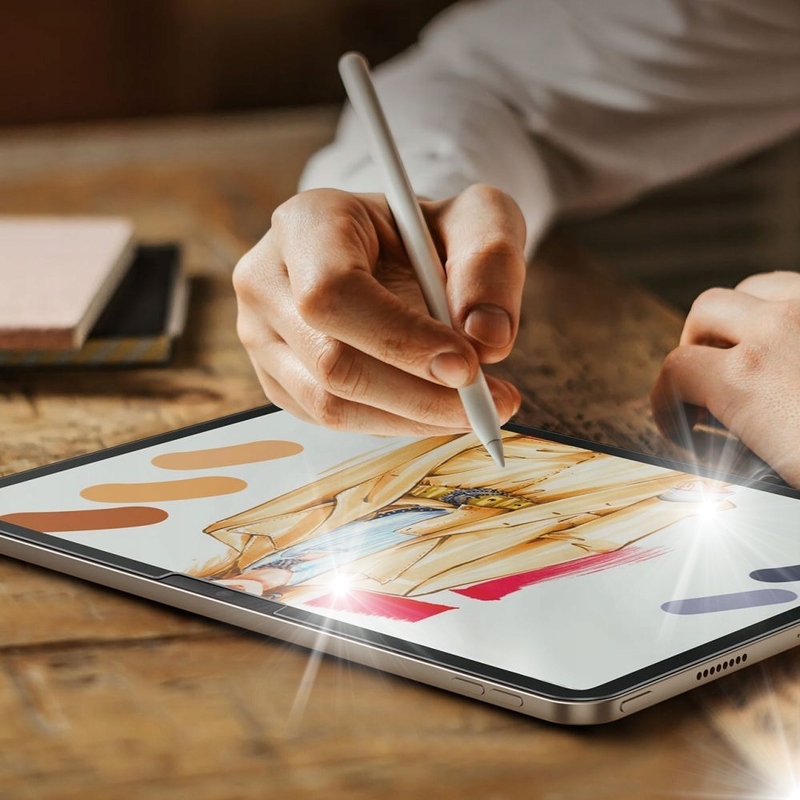 Fólie matná, jako papír pro iPad Air 13“ M2, Esr Paper Feel 2-Pack