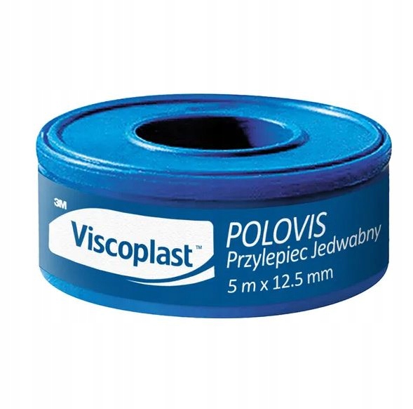 

Plaster Polovis 5mx 12,5 mm przylepiec Jedwabny