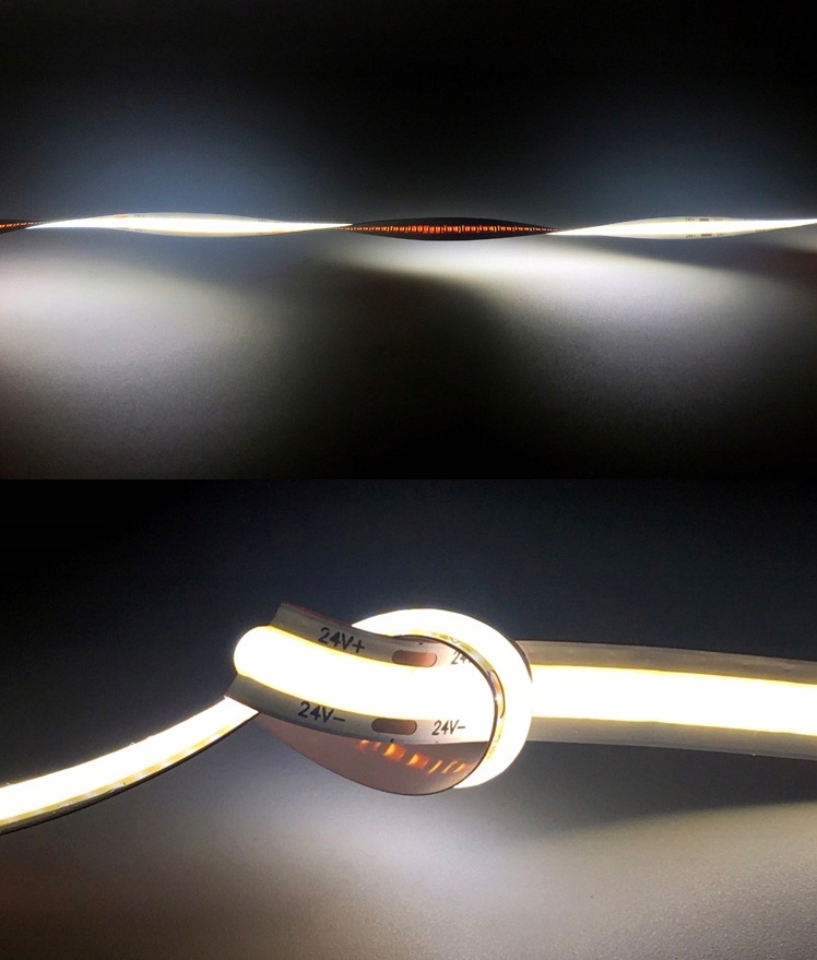 

Taśma Led Cob 504LED Pro 24V Biała Ciepła 1m