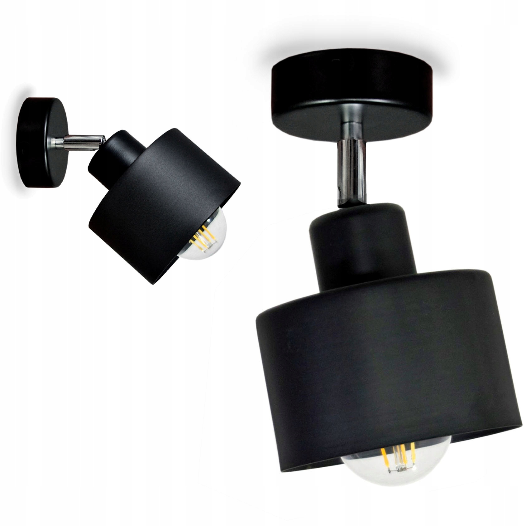 

Lampa sufitowa plafon ruchomy żyrandol loft Kubek