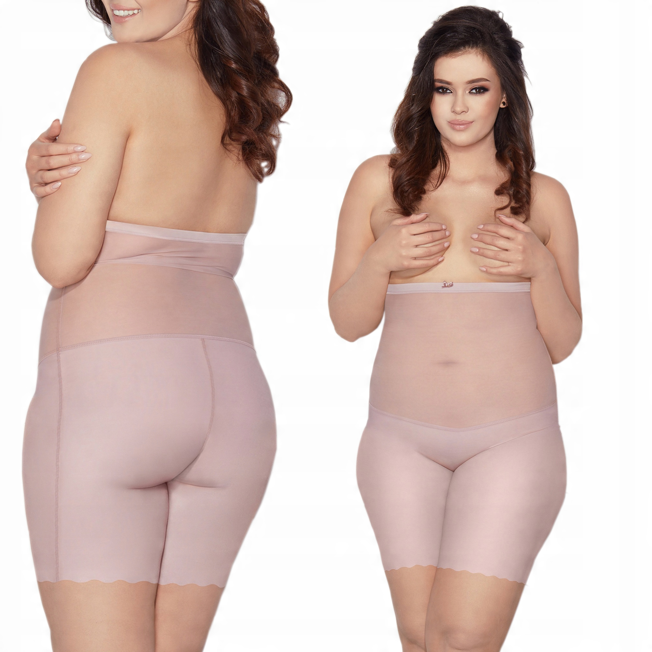 

Mitex Glam Form Low Figi Wyszczuplające różowy L